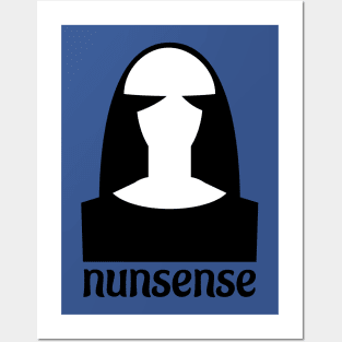 Nunsense - holy wordgame design Posters and Art